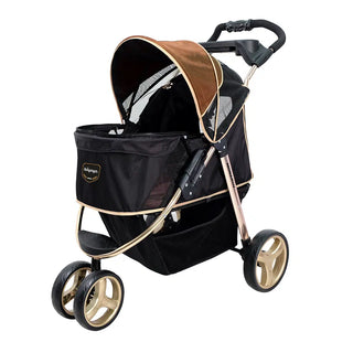 Ibiyaya Monarch Premium Aluminum Alloy Pet Stroller - Luxury Gold | Henlo Pets