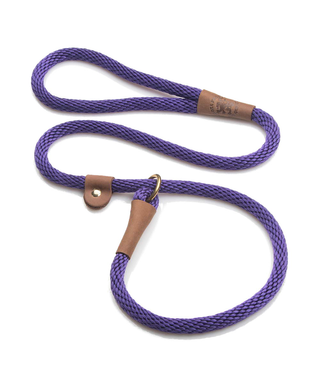 Mendota Pet Slip Leash Purple | Henlo Pets