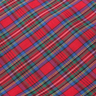 Grandma Annie Sewing Tartan Bandana | Henlo Pets