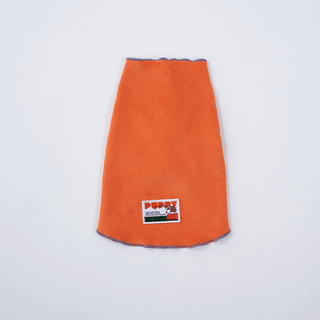 Puppy Gallery Fleece Top Dog Vest Orange | Henlo Pets