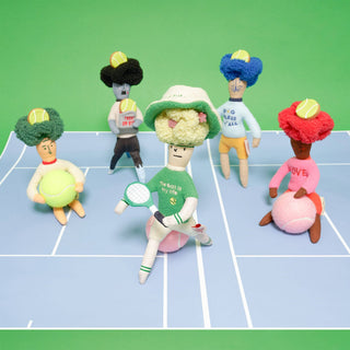 the furryfolks Tennis Hooman Nose Work Dog Toy | Henlo Pets