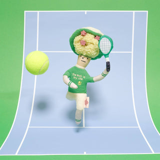 the furryfolks Tennis Hooman Nose Work Dog Toy | Henlo Pets