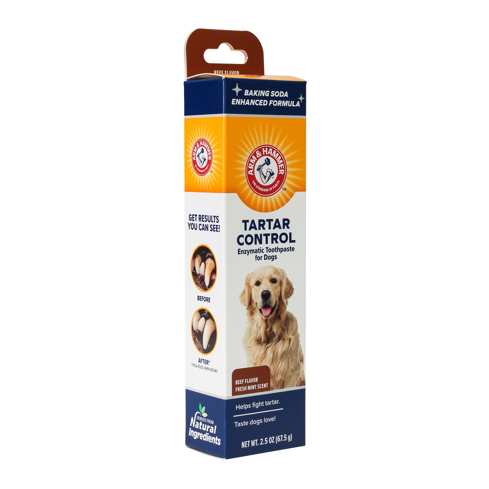 Arm & Hammer™ Tartar Control Enzymatic Toothpaste for Dogs - Beef - Henlo Pets