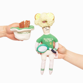 the furryfolks Tennis Hooman Nose Work Dog Toy | Henlo Pets