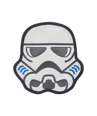 Star Wars Stormtrooper Flat Squeaky Dog Toy | Henlo Pets