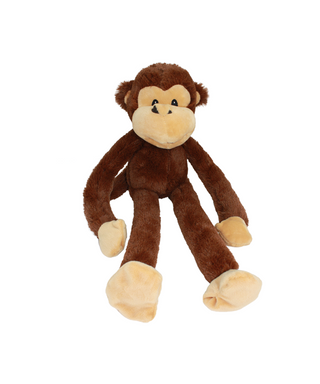 Multipet Swingin’ Safari Plush Dog Toy Monkey | Henlo Pets