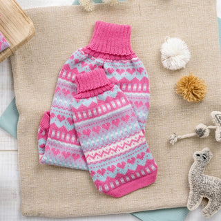 Alqo Wasi Bubble Gum Alpaca Dog Sweater | Henlo Pets