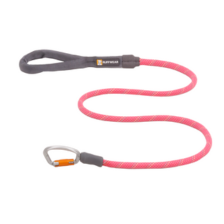 RUFFWEAR Knot-a-Leash Rope Fireweed Pink Dog Leash Large | Henlo Pets