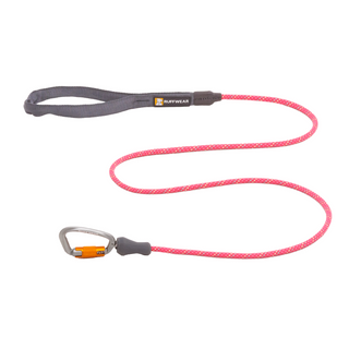 RUFFWEAR Knot-a-Leash Rope Fireweed Pink Dog Leash Small | Henlo Pets