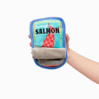the furryfolks Tinned Salmon Nose Work Dog Toy | Henlo Pets