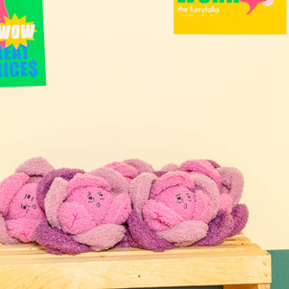 the furryfolks Red Cabbage Nose Work Dog Toy | Henlo Pets