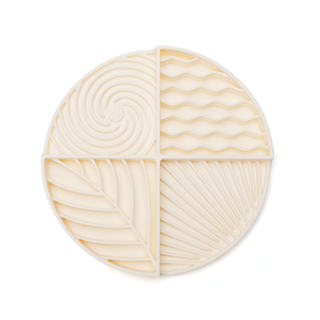 Four Season Slow Feeder Lick Mat Beige | Henlo Pets