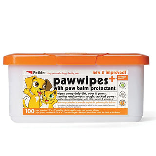Petkin Paw Wipes 100pk | Henlo Pets