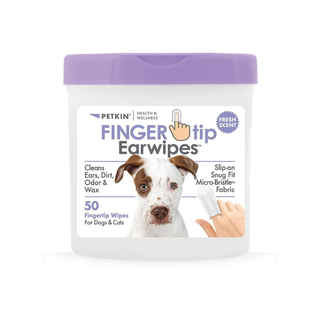 Petkin Fingertip Ear Wipes | Henlo Pets