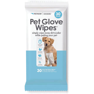 Petkin Pet Glove Wipes Vanilla Scented | Henlo Pets