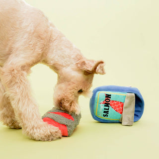 the furryfolks Tinned Salmon Nose Work Dog Toy | Henlo Pets