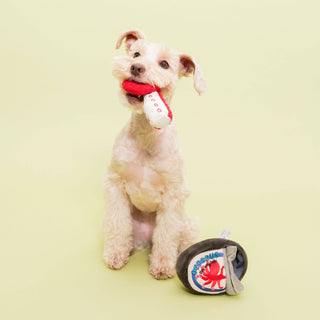 the furryfolks Tinned Octopus Nose Work Dog Toy | Henlo Pets