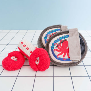 the furryfolks Tinned Octopus Nose Work Dog Toy | Henlo Pets