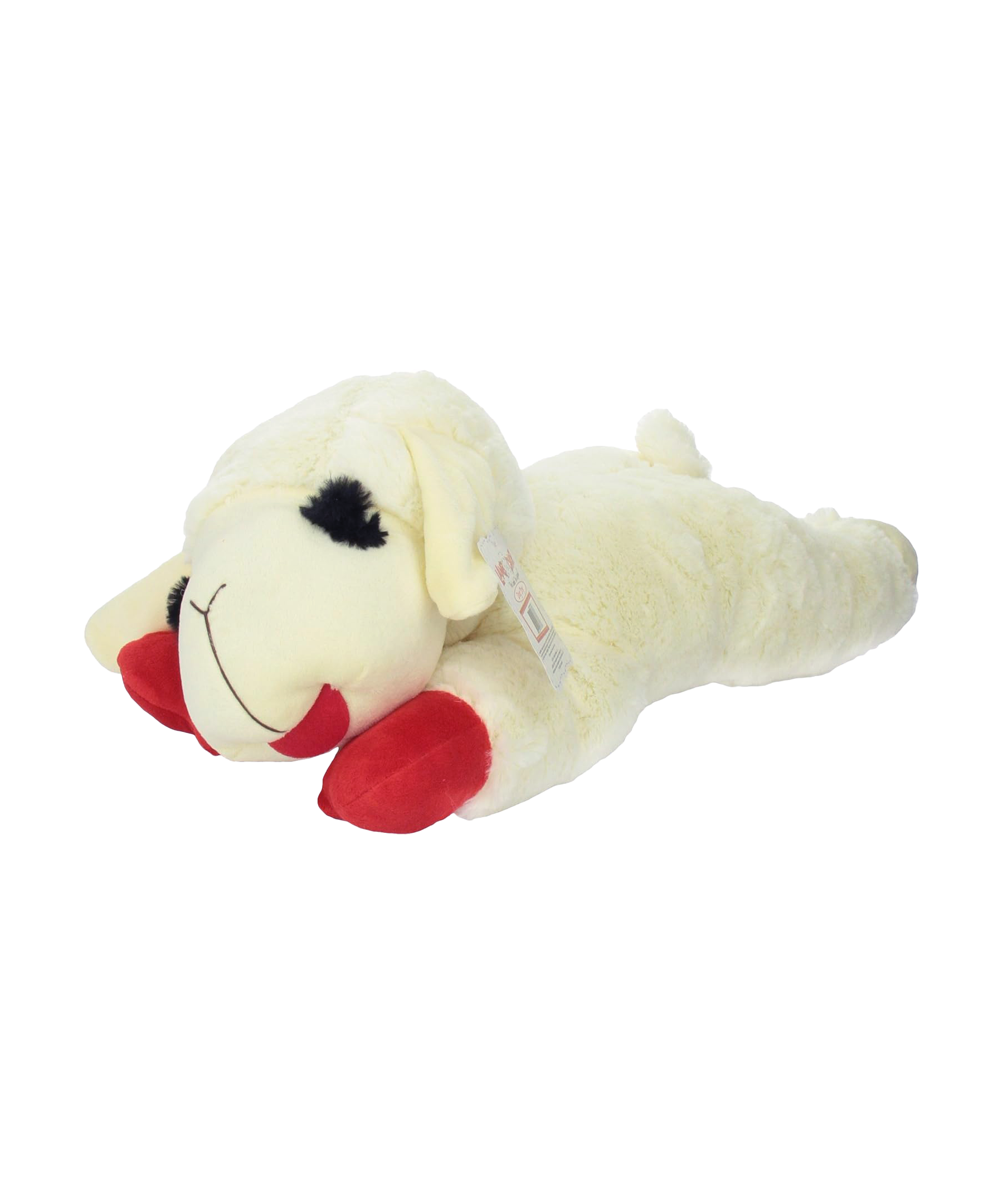 Multipet - Lamb Chop Knobby Noggin Plush Dog Toy