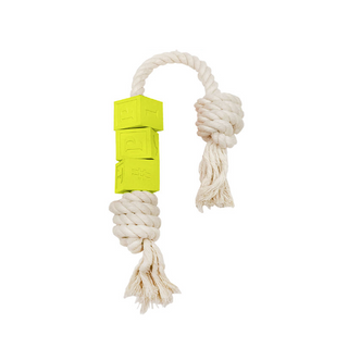 Laroo Ball on Rope Puzzle Interactive Tug Dog Toy | Henlo Pets