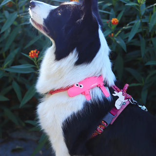 Laroo Crocodile Blinker LED Safety Band - Pink | Henlo Pets