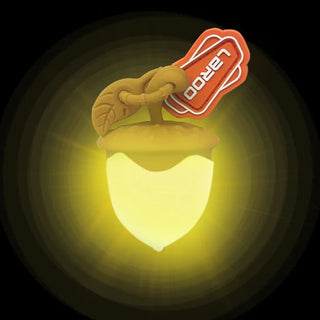 Laroo Nut Blinker LED Safety Light - Brown | Henlo Pets