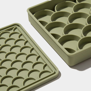 Dogged 3-in-1 Fish Scale Slow Feeder Bowl - Olive | Henlo Pets