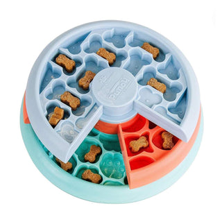 Nina Ottosson Puppy Lickin' Layers Slow Food Dog Bowl | Henlo Pets