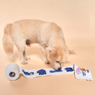 the furryfolks Toilet Paper Nose Work Dog Toy | Henlo Pets