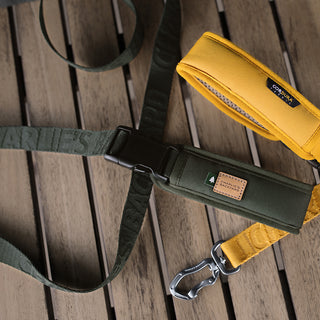 Charlie's Backyard Town Cordura Leash Black | Henlo Pets