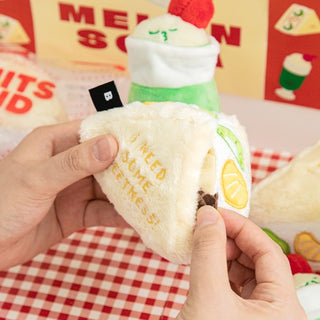 Bite Me Fruit Sandwich Nose Work Dog Toy | Henlo Pets