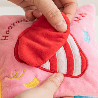 Bite Me My Birthday Play Book Nose Work Toy | Henlo Pets