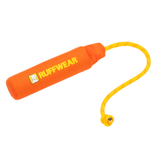 RUFFWEAR Lunker Floating Throw Tug Dog Toy Tangelo Orange | Henlo Pets