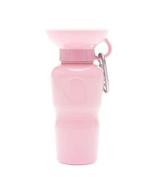 Springer Pets Classic Dog Travel Water Bottle Cotton Candy | Henlo Pets