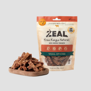 Zeal Air Dried Veal Sticks Dog Treats 125g | Henlo Pets