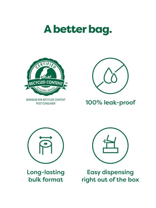 Earth Rated Biodegradable Single Roll 300 Bags With Handle | Henlo Pets