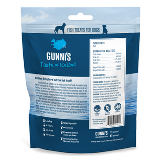 GUNNI'S Cod Skin Chips Dog Treats | Henlo Pets
