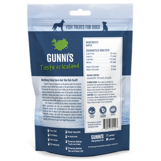 GUNNI'S Wolffish Skin Shorties Dog Treats | Henlo Pets