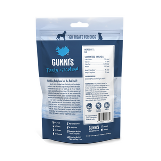 GUNNI'S Cod Chewy Sticks Dog Treats 3Pcs | Henlo Pets