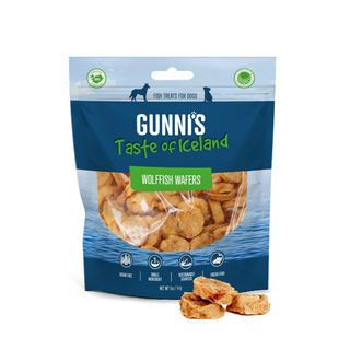 GUNNI'S Wolffish Wafers Dog Treats | Henlo Pets