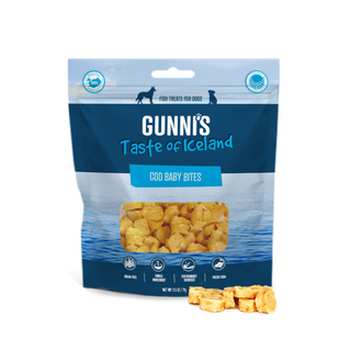GUNNI'S Cod Baby Bites Dog Treats | Henlo Pets