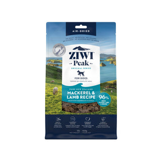 Ziwi Air Dried Dog Food Mackerel & Lamb Recipe 454g | Henlo Pets