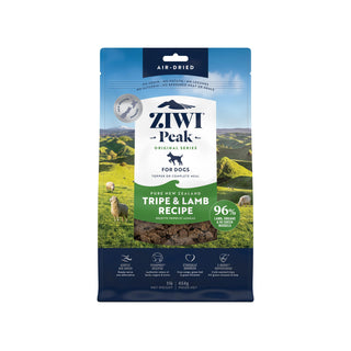 Ziwi Air Dried Dog Food Tripe & Lamb Recipe 454g | Henlo Pets