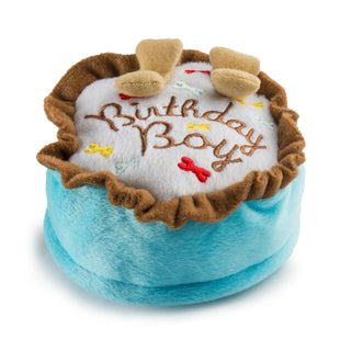 Haute Diggity Dog Birthday Boy Cake Plush Dog Toy | Henlo Pets