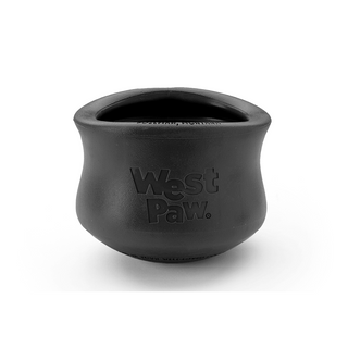 West Paw Toppl Treat Dispenser Dog Toy Black | Henlo Pets