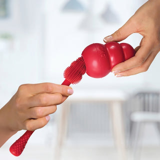 KONG Treat Dispensing Cat & Dog Toy Cleaning Brush | Henlo Pets