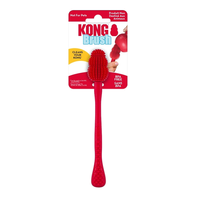 KONG Treat Dispensing Cat & Dog Toy Cleaning Brush - Henlo Pets