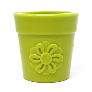 SodaPup Flower Pot Durable Treat Dispenser & Toy Green | Henlo Pets