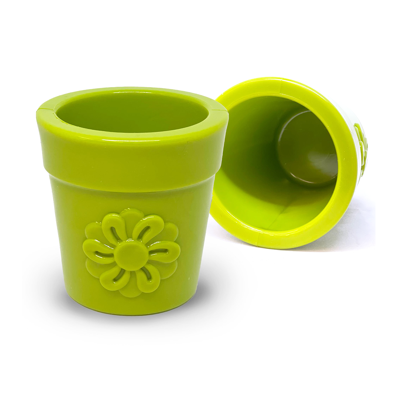 SodaPup - Flower Pot Durable Treat Dispenser &amp; Toy