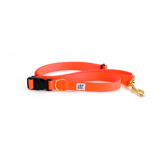 Dog + Bone Adjustable Leash - Lava | Henlo Pets